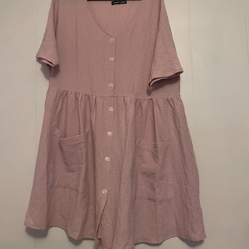 button up dress